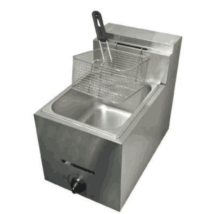 Master single gas fryer 3401 